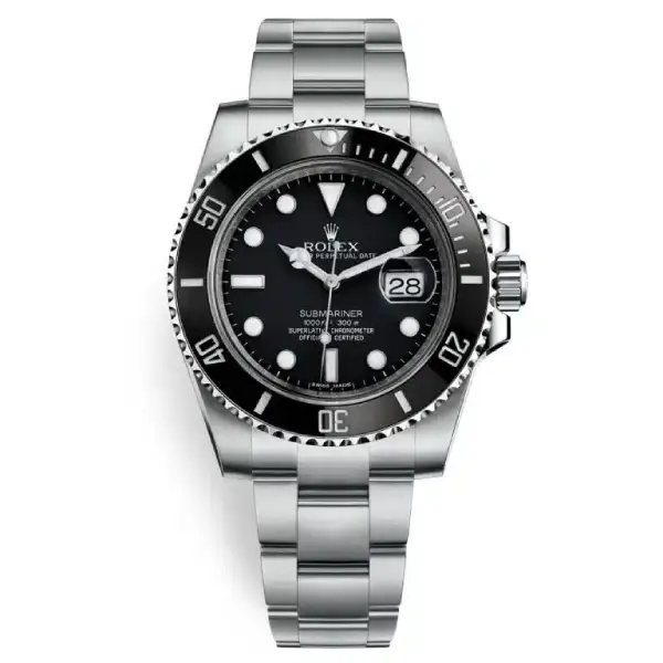 41MM Black Dial 904L Stainless Steel Men's Professional Diver Luxury Watch