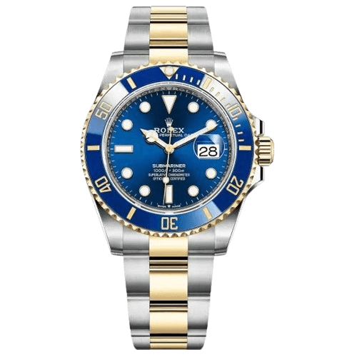 41MM Blue Silver Sunburst Blue Dial Diver Watch for Men – 904L Stainless Steel