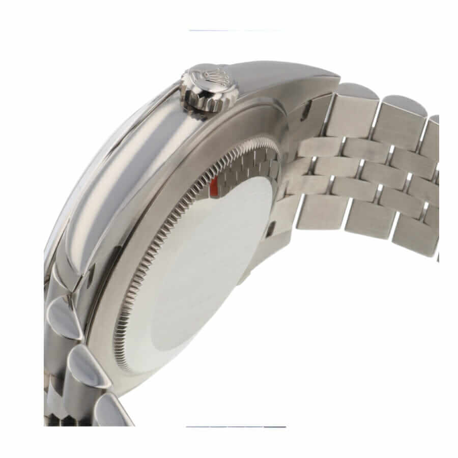 42MM Diamond‑Accented Classic Dress Watch for Men | 904L Stainless Steel Blue Dial
