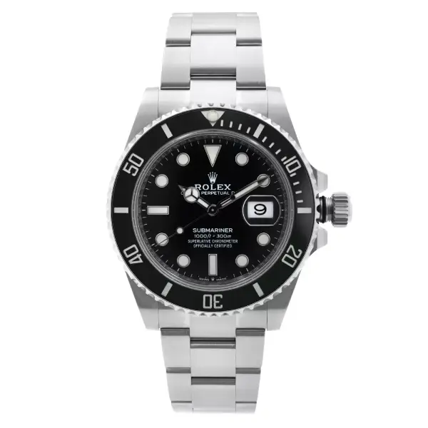 41MM Black Dial Premium Diver Watch with 904L Stainless Steel Band