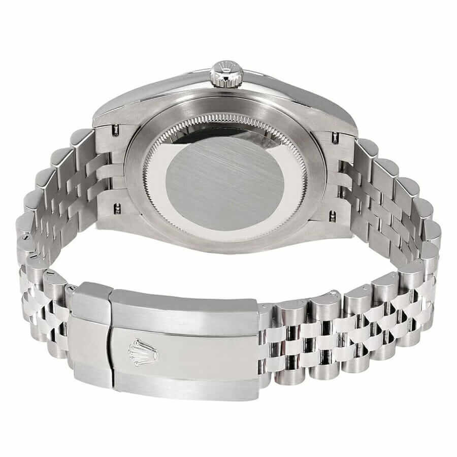 42MM Diamond‑Accented Classic Dress Watch for Men | 904L Stainless Steel Blue Dial