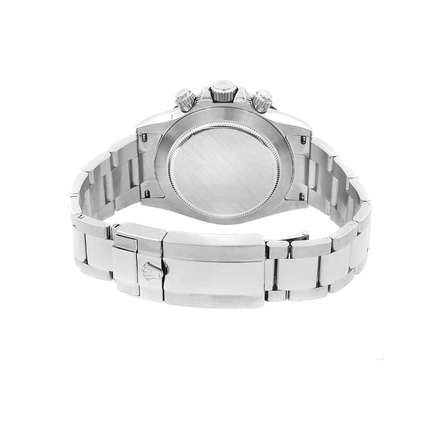 40MM Black Dial Chronograph Watch for Men | 904L Stainless Steel Build